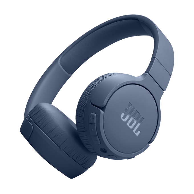 JBL Tune 670NC - Blue - Adaptive Noise Cancelling Wireless On-Ear Headphones - Hero image number null